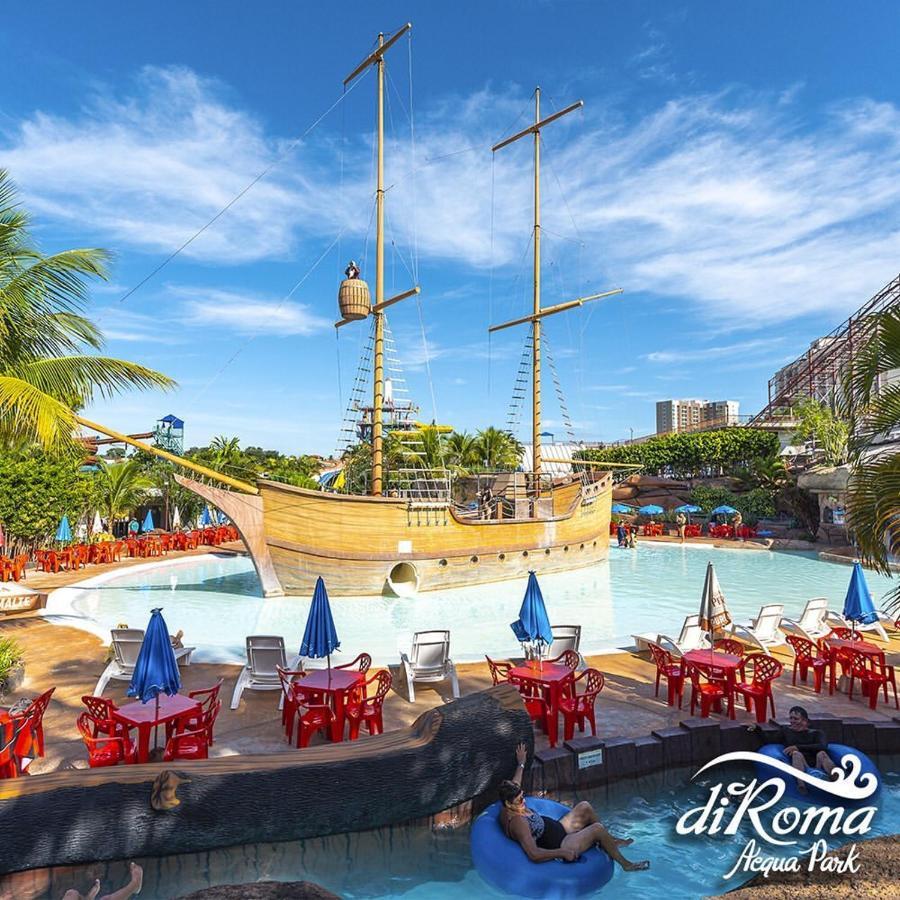 Diroma Resort Internacional Incluso 1 Acesso Ao Acqua Park Vulcao Caldas Novas Exteriér fotografie